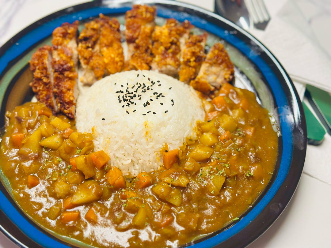 日式炸猪排咖喱饭