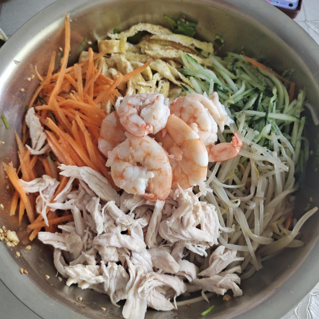 鸡丝凉面 好吃不胖