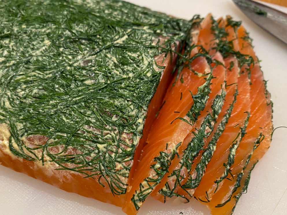 瑞典腌三文鱼 Salmon Gravlax的做法