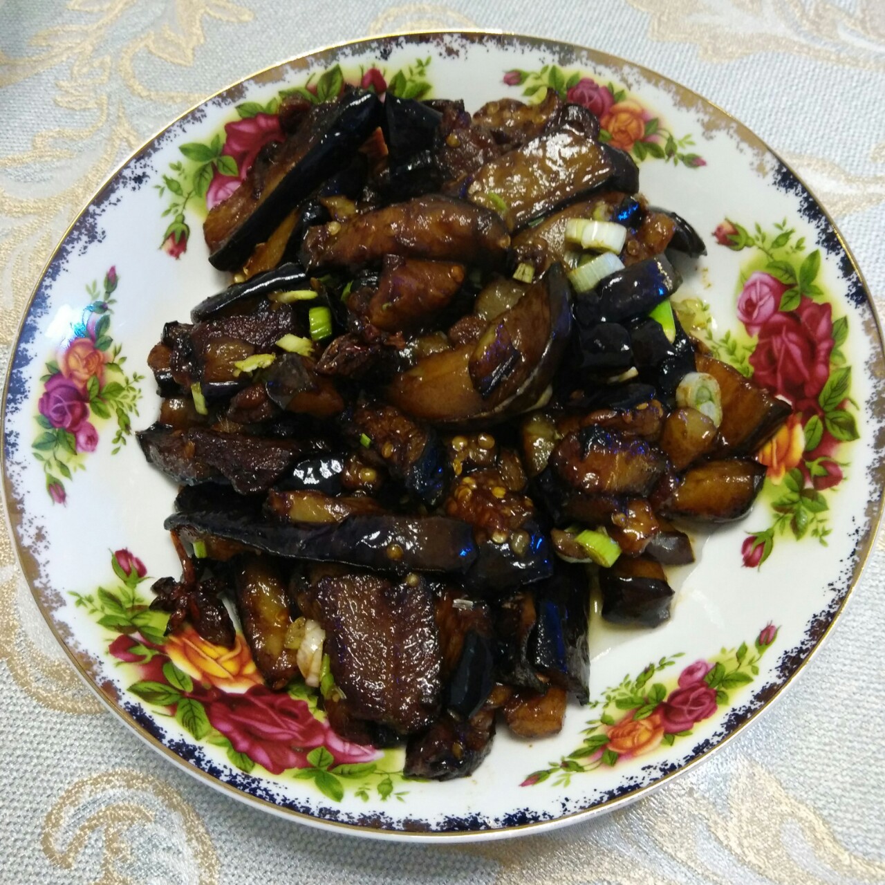老丁的私房菜-油焖茄子
