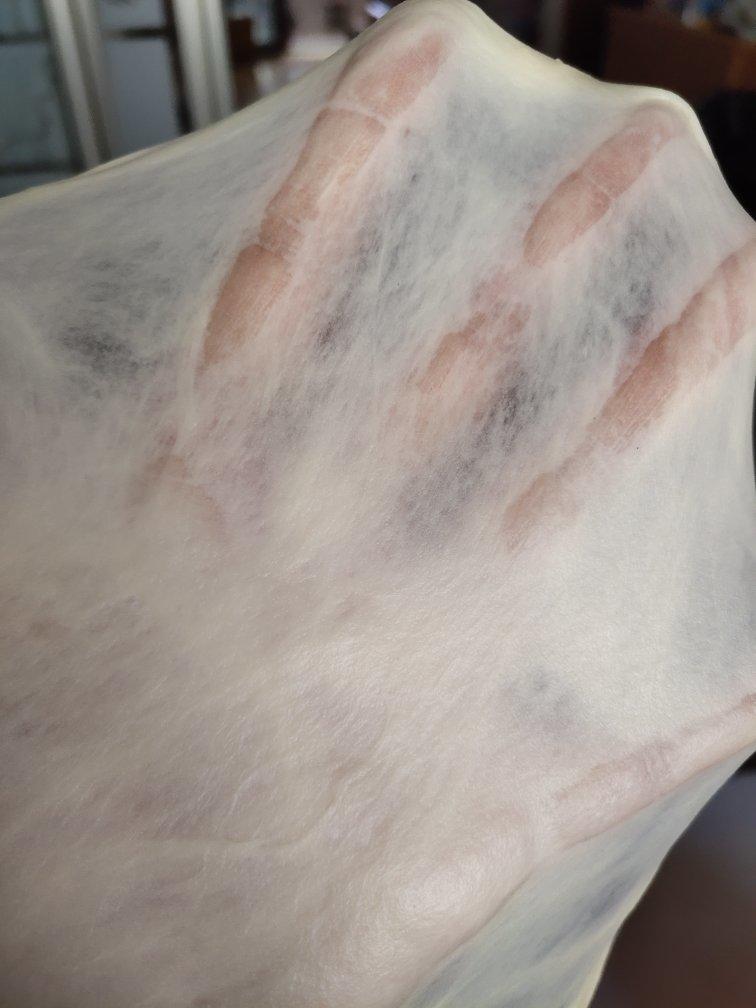 香软的红豆沙面包圈～淡奶油直接法