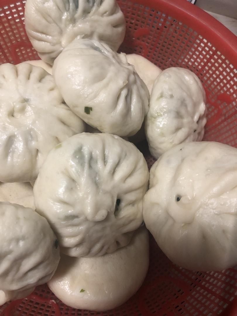 胡萝卜木耳鸡蛋素包子