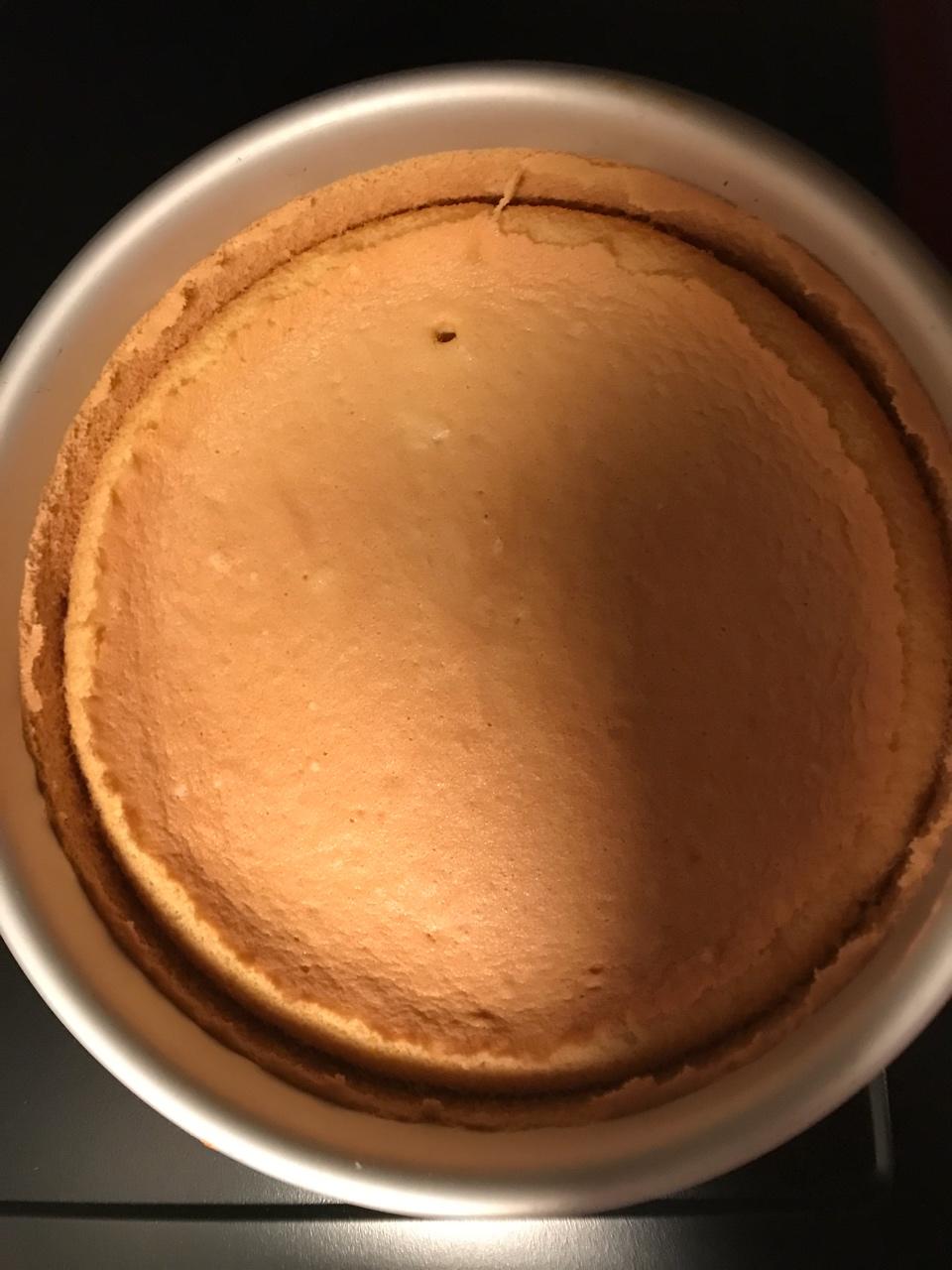 步骤最全面的戚风蛋糕（八寸）做法，成功率高！