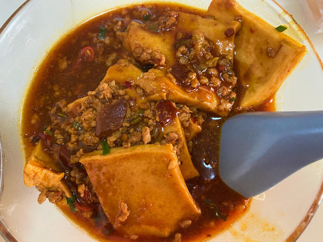 家常菜-肉末豆腐
