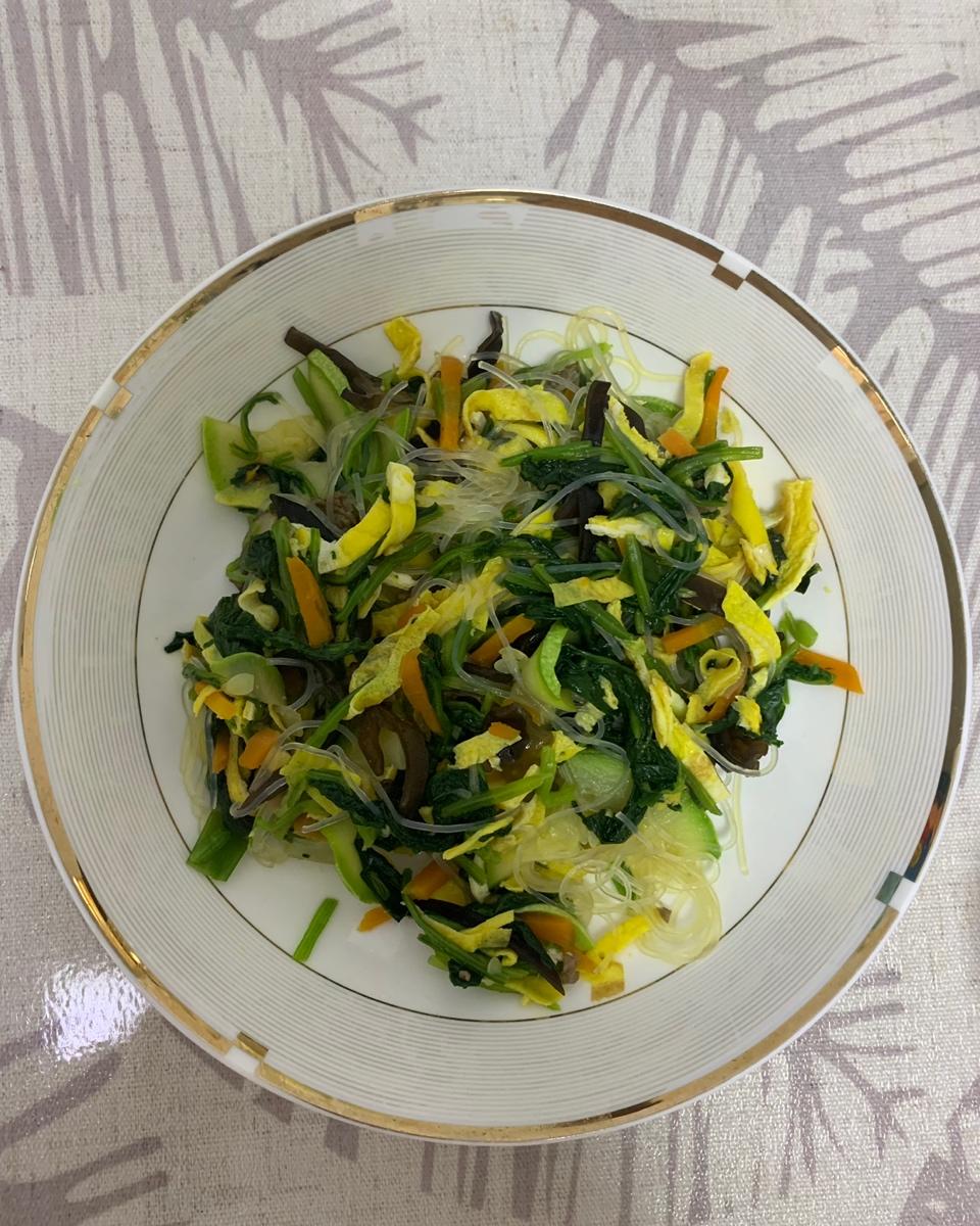 堂妈小厨——简易韩式炒杂菜