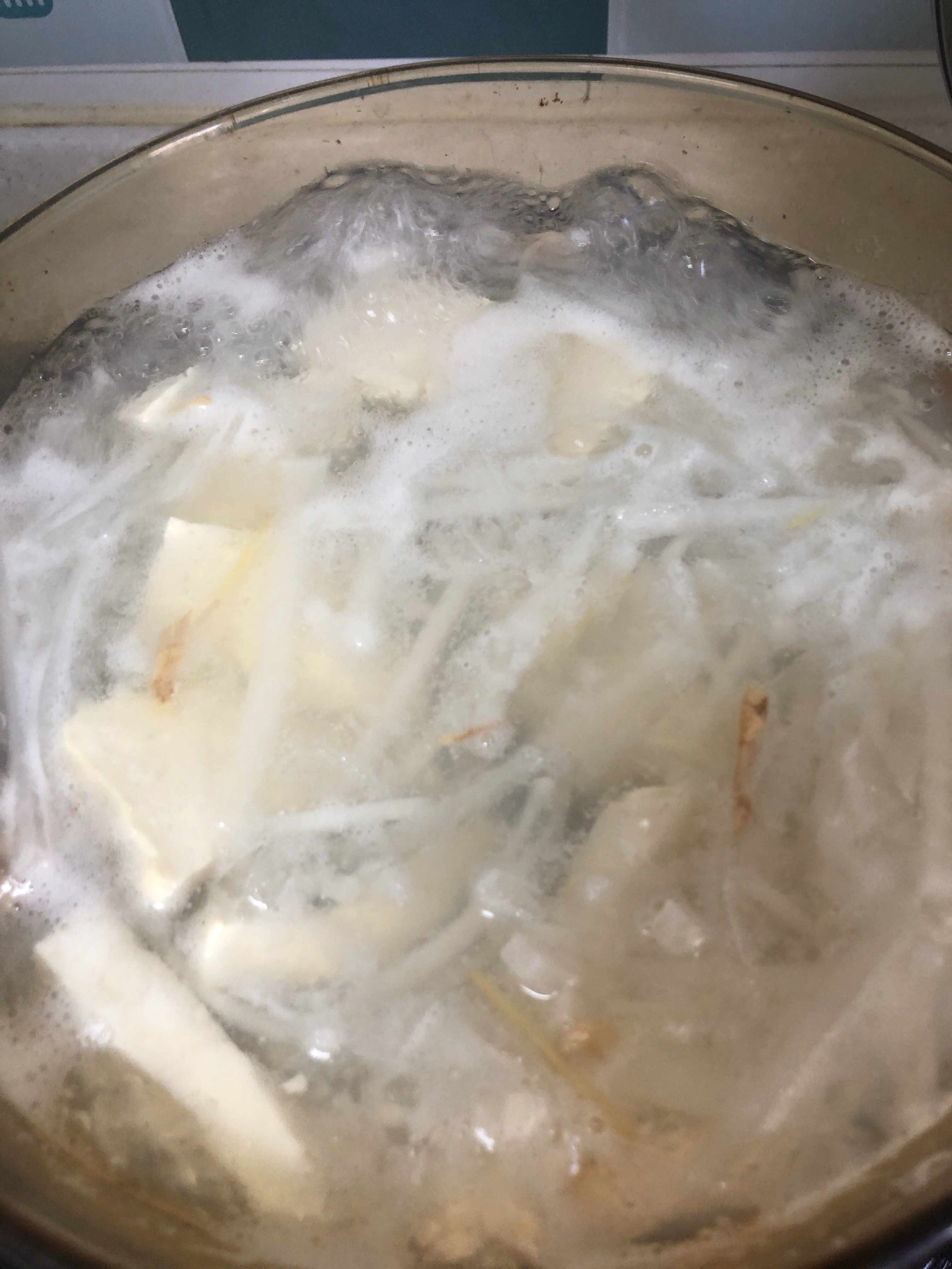 萝卜丝文蛤豆腐汤的做法 步骤2