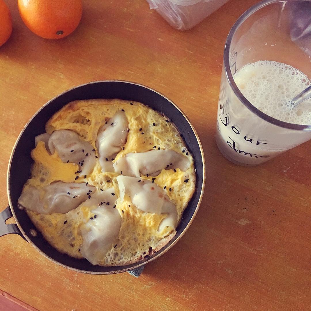 懒人快手抱蛋煎饺