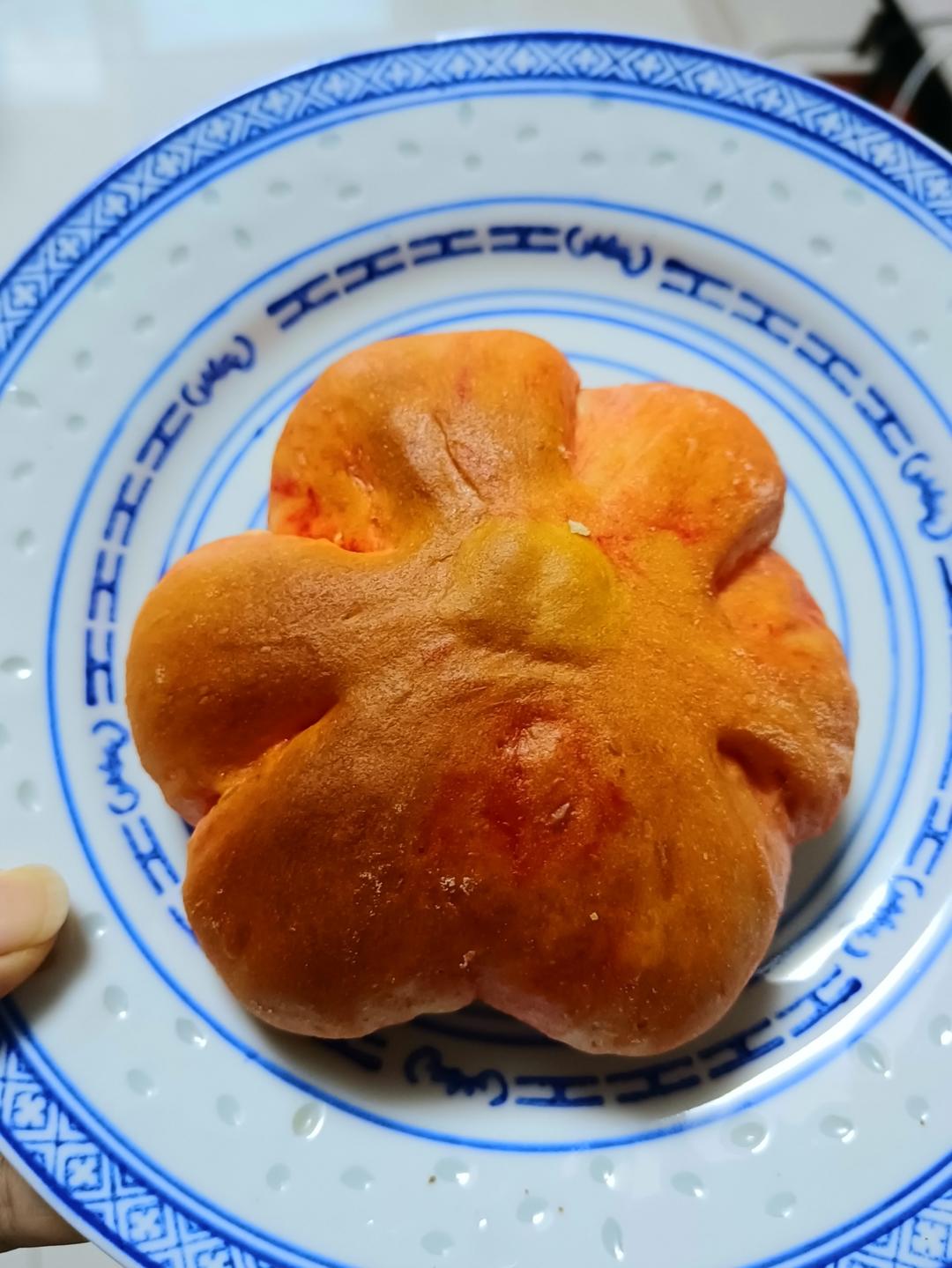 花朵香肠面包
