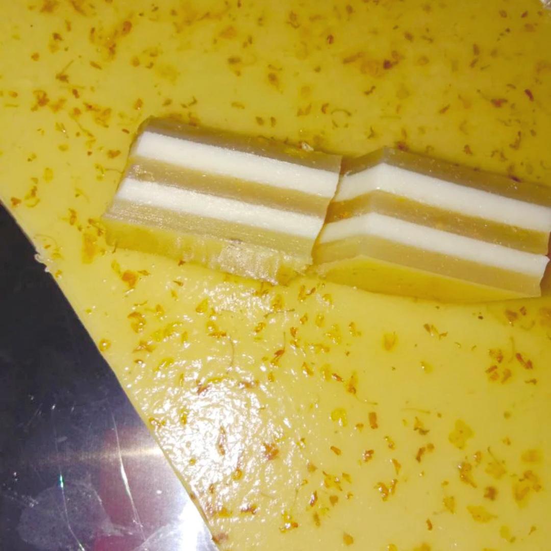 桂花椰汁千层糕(马蹄糕)