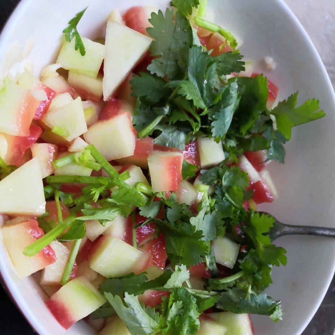 凉拌西瓜皮,夏天你还可以这样吃！