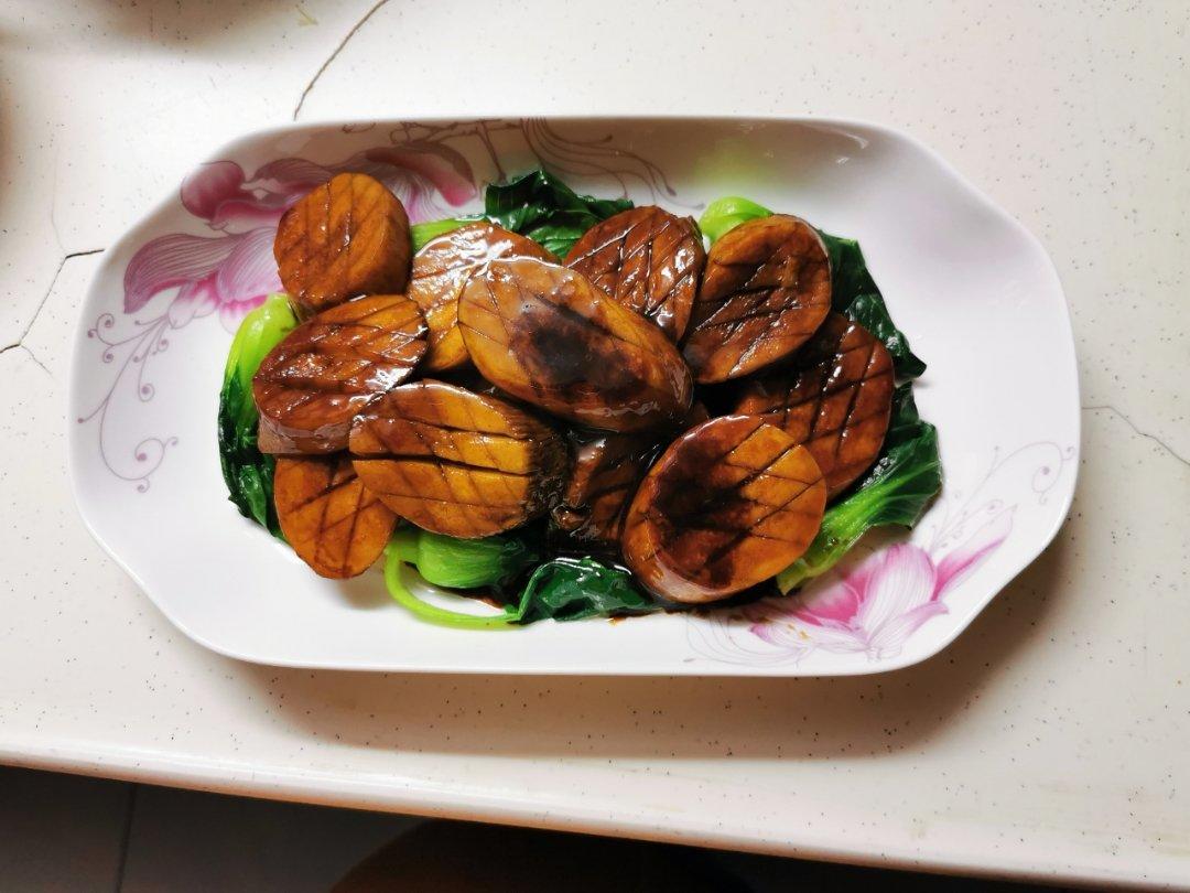 比肉还好吃的酱汁杏鲍菇，拿肉也不换。