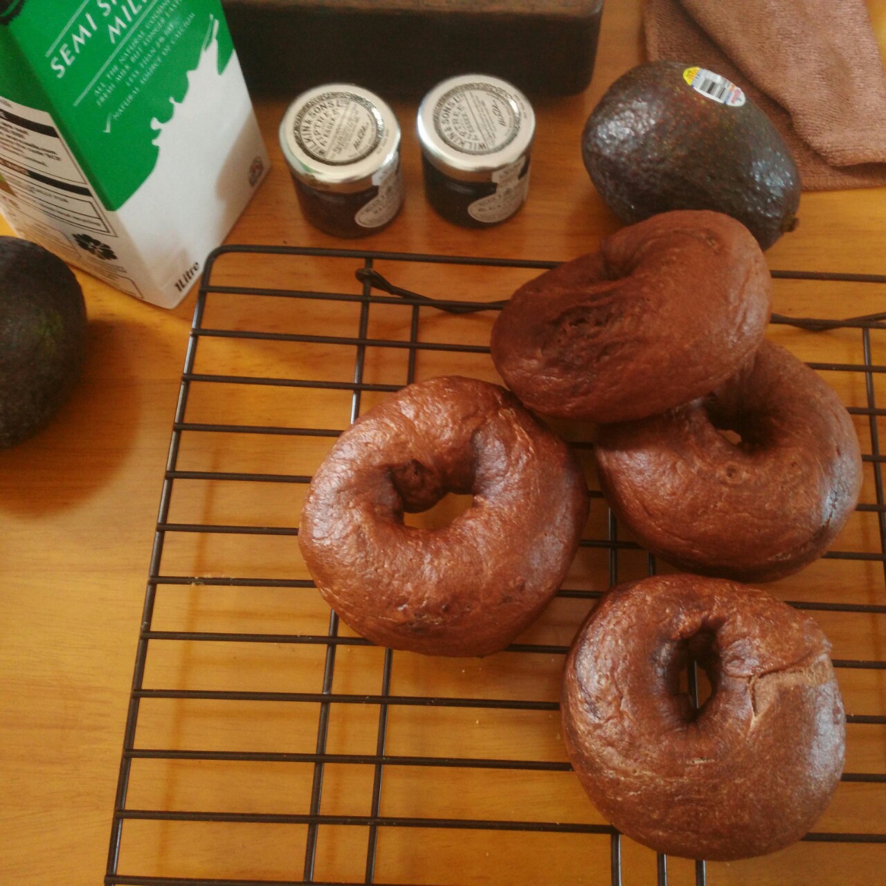 【my little nordic kitchen】肉桂巧克力贝果