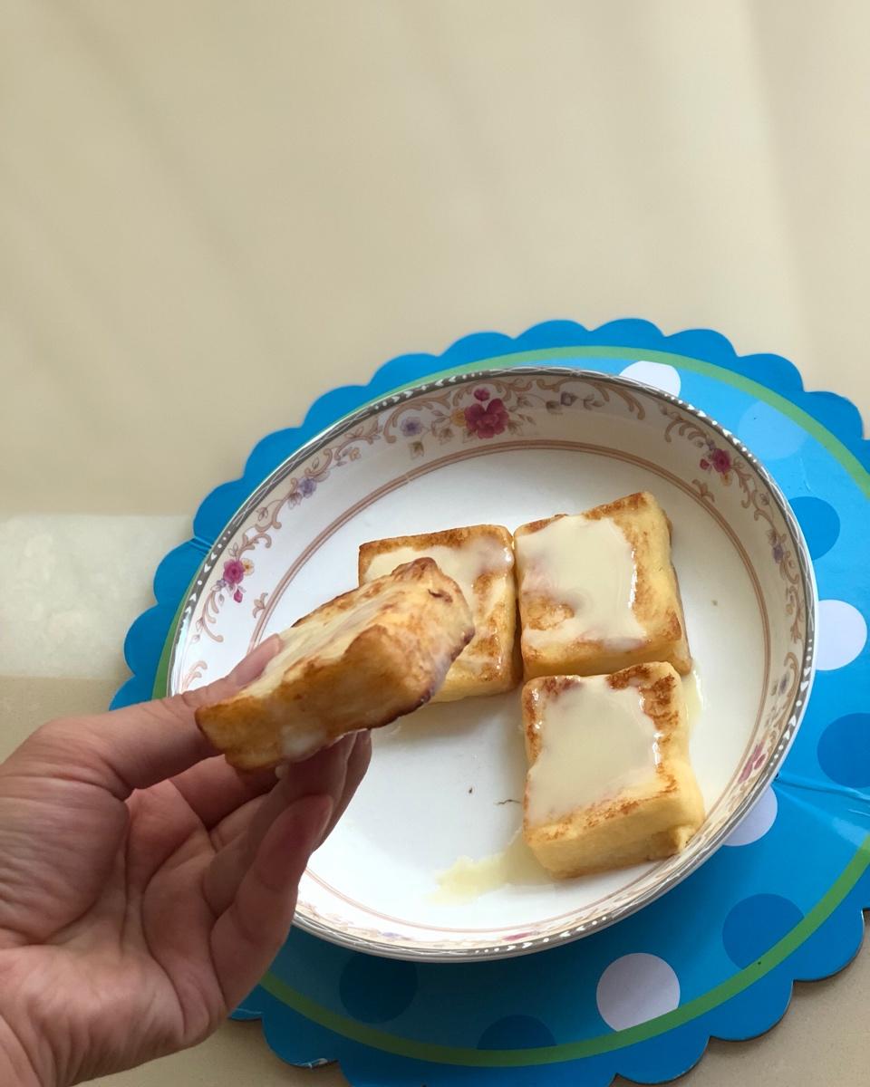 十分钟快手早餐【港式火腿西多士】