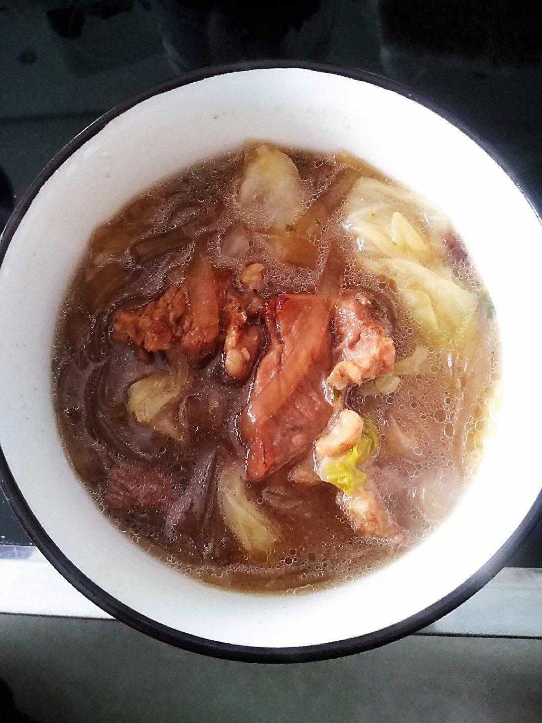 羊肉大白菜炖粉条