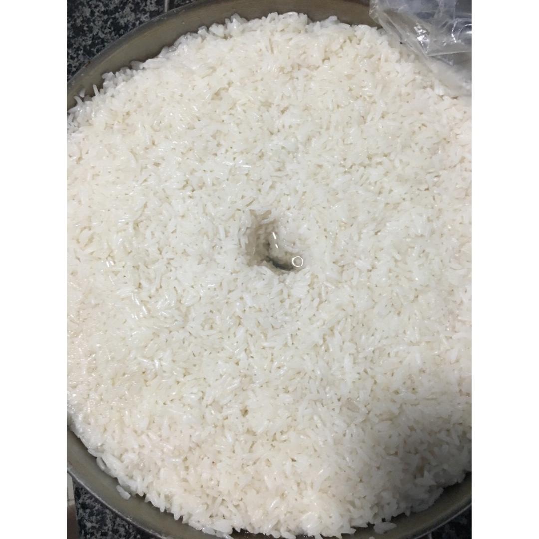 自制酒酿-圆糯米