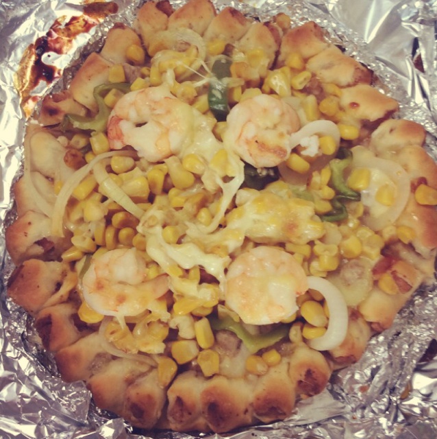 荷美尔牛肉粒简易豪华披萨