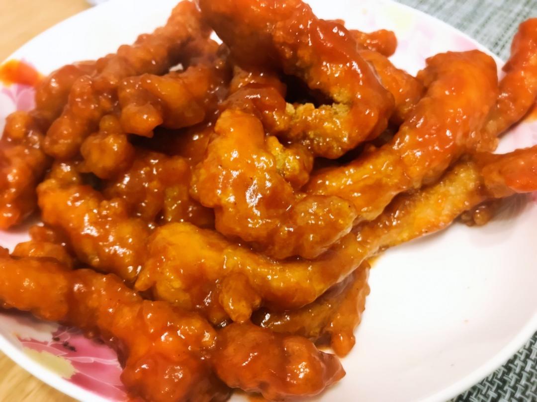茄汁鸡柳