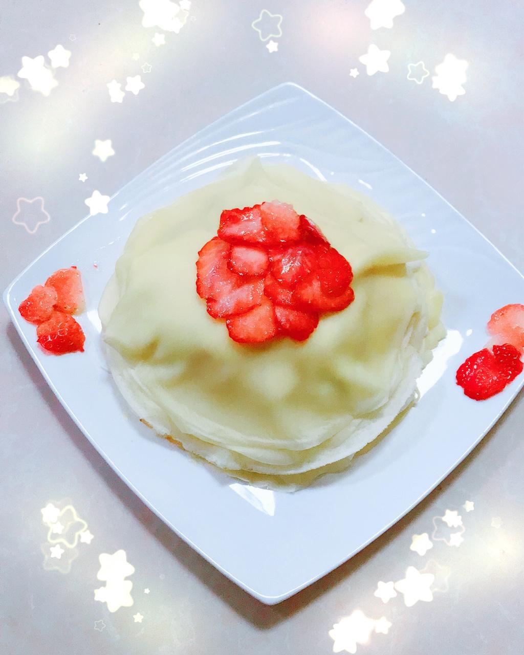 香蕉奶油千层蛋糕