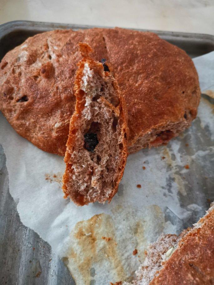 全麦核桃包～软欧包