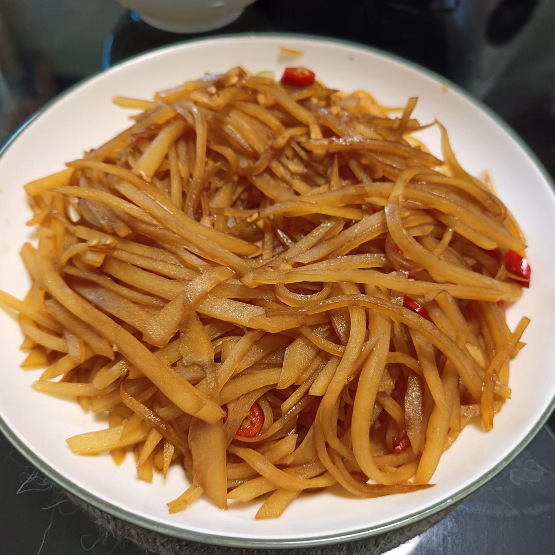 超级无敌下饭菜～酸辣土豆丝