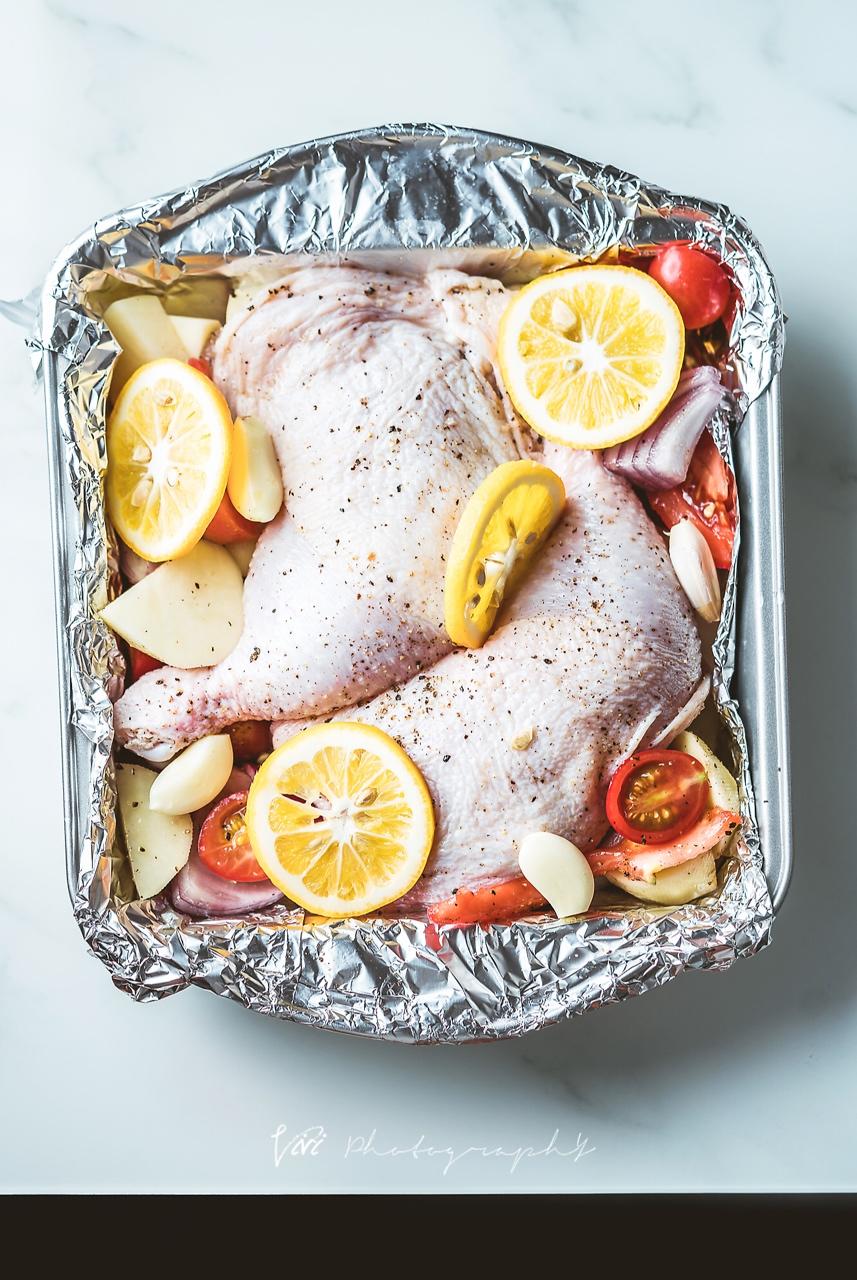 脆皮罗勒烤鸡腿