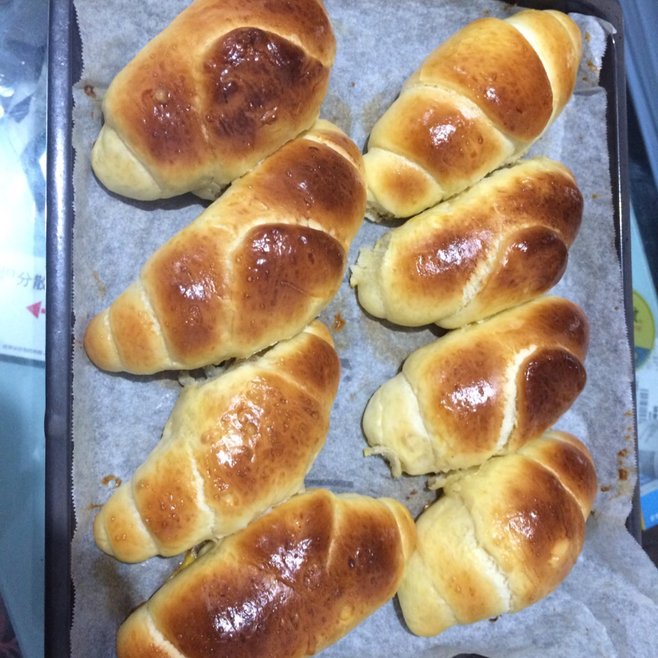 美味奶油卷餐包