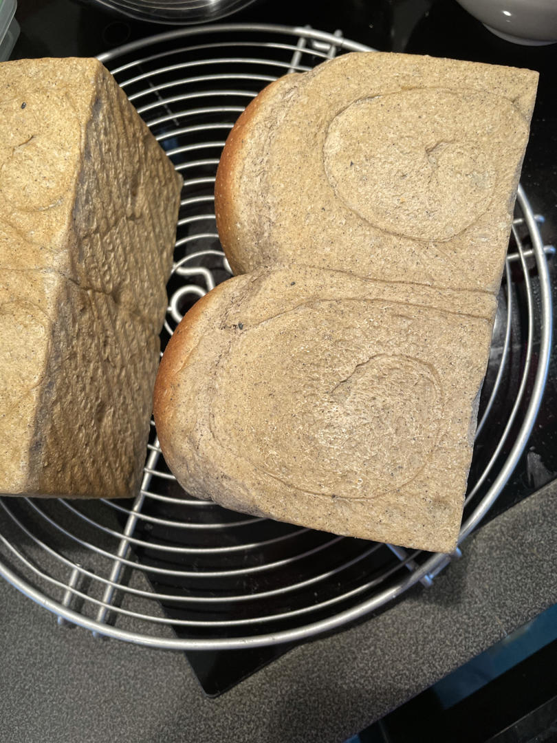超级香的黑芝麻吐司🍞