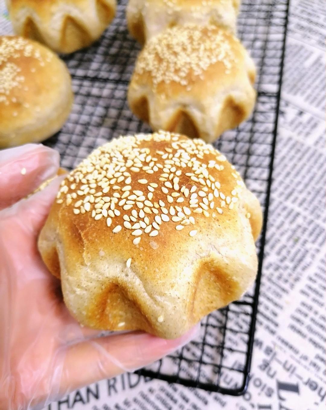 超~级松软的烫种汉堡胚