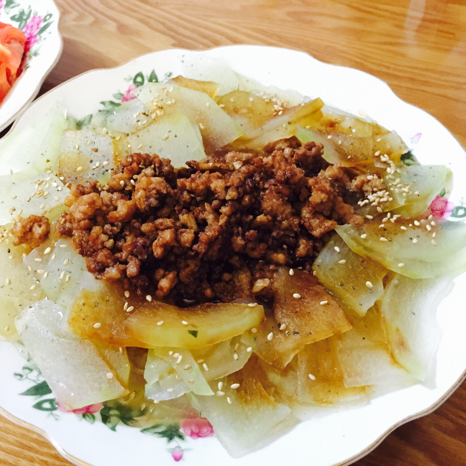 肉末冬瓜～～孩子最爱吃的下饭菜