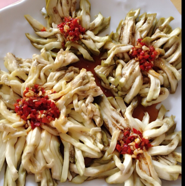 菊花茄子