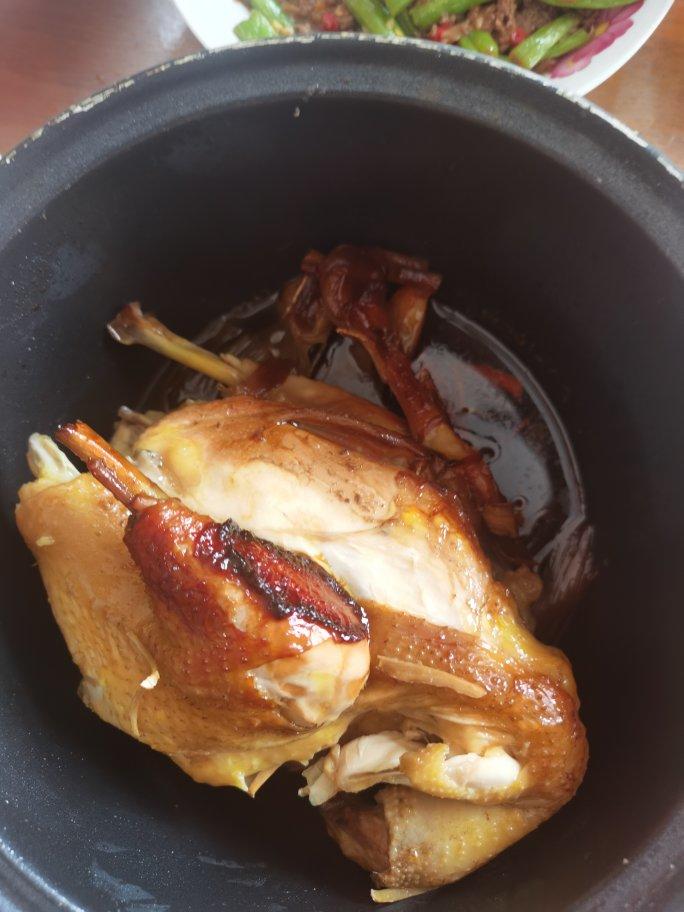 电饭煲焖鸡