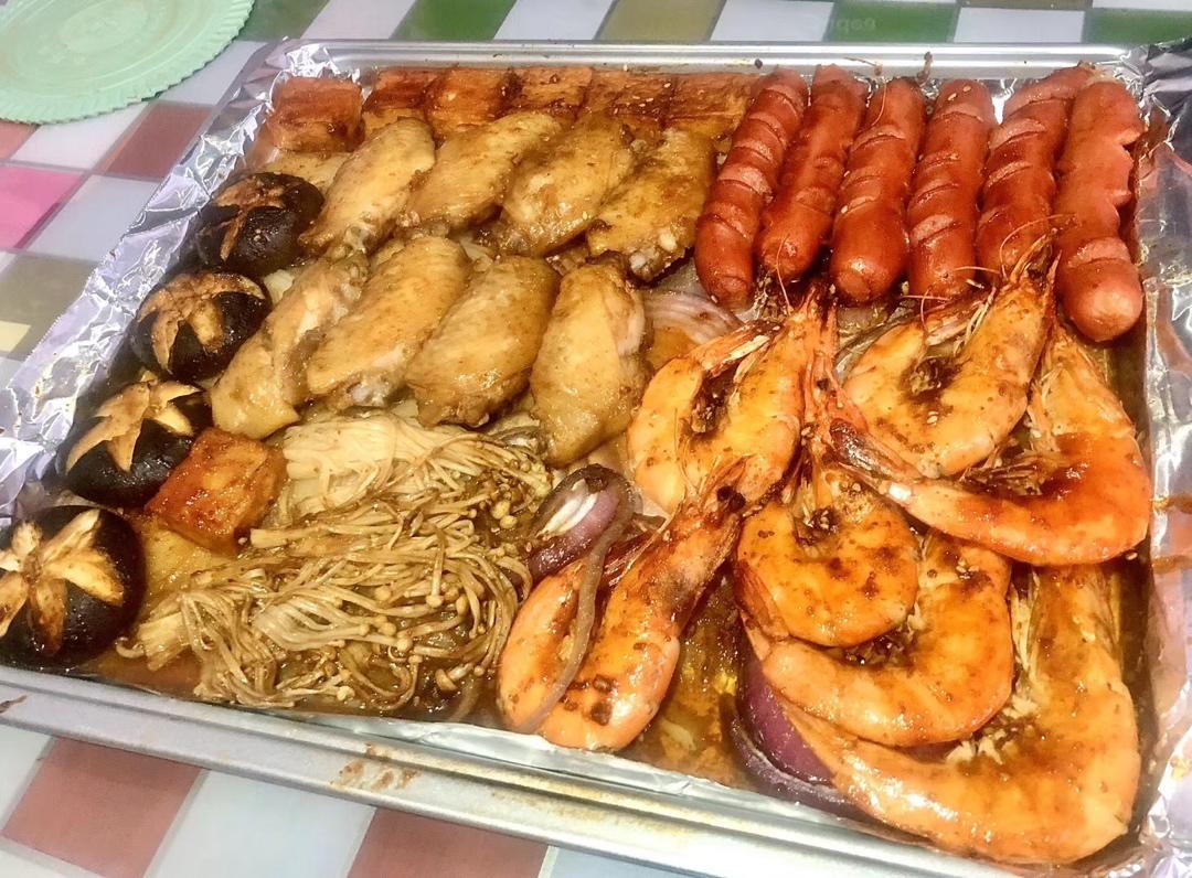 自制烤箱版烧烤，简单好吃过烧烤摊