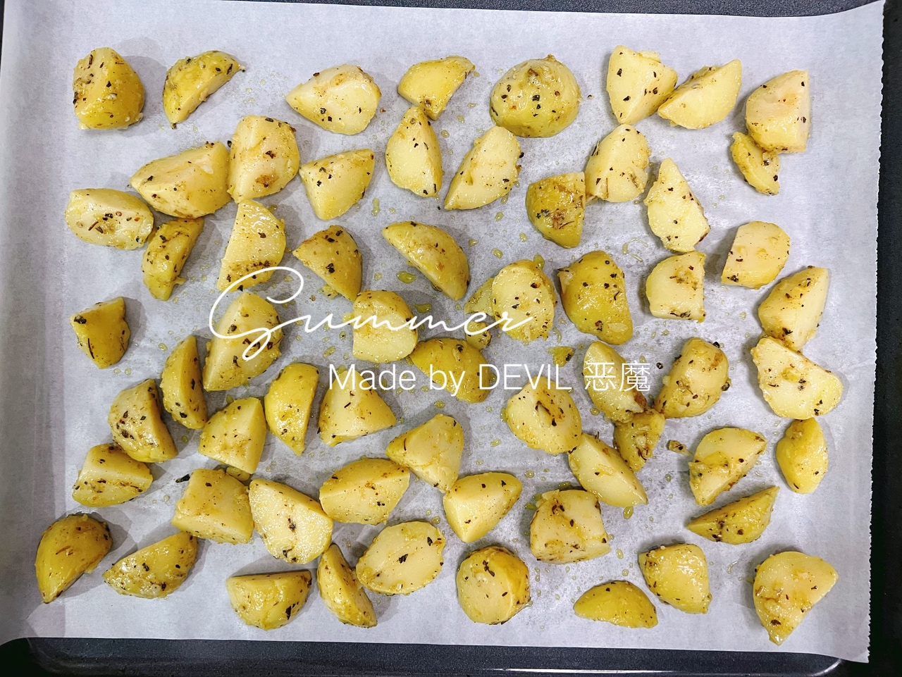 脆皮土豆（免油炸）的做法 步骤3