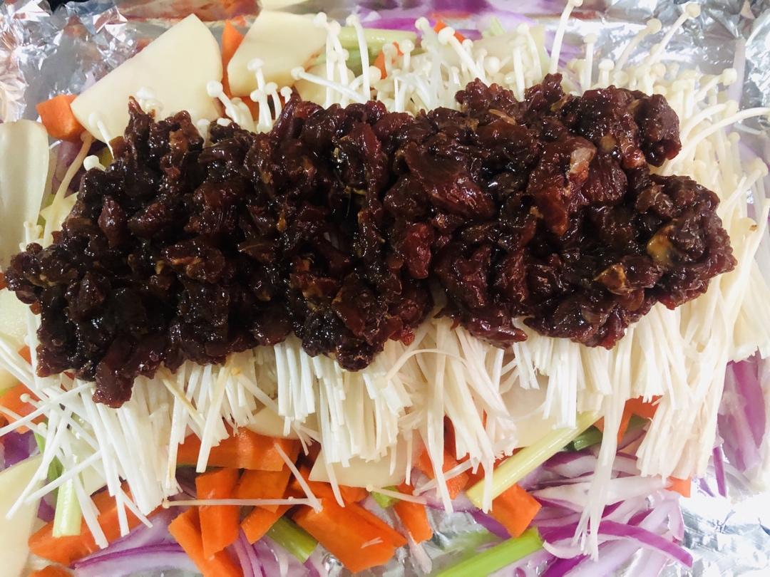 锡纸烤牛肉