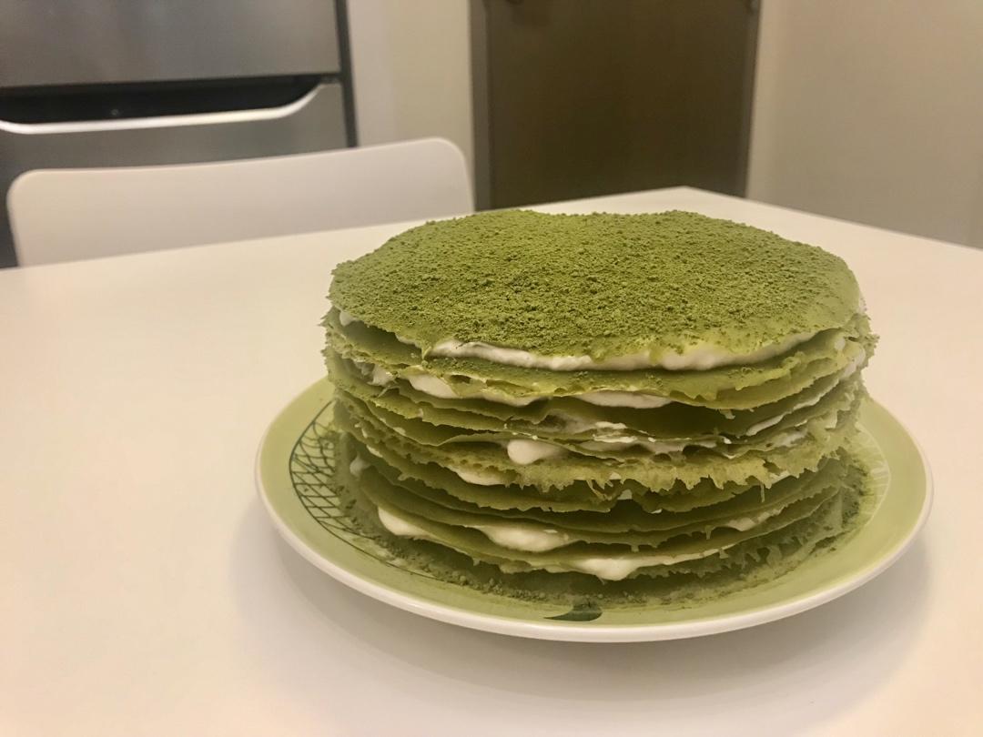 抹茶奶冻毛巾卷【曼食慢语】