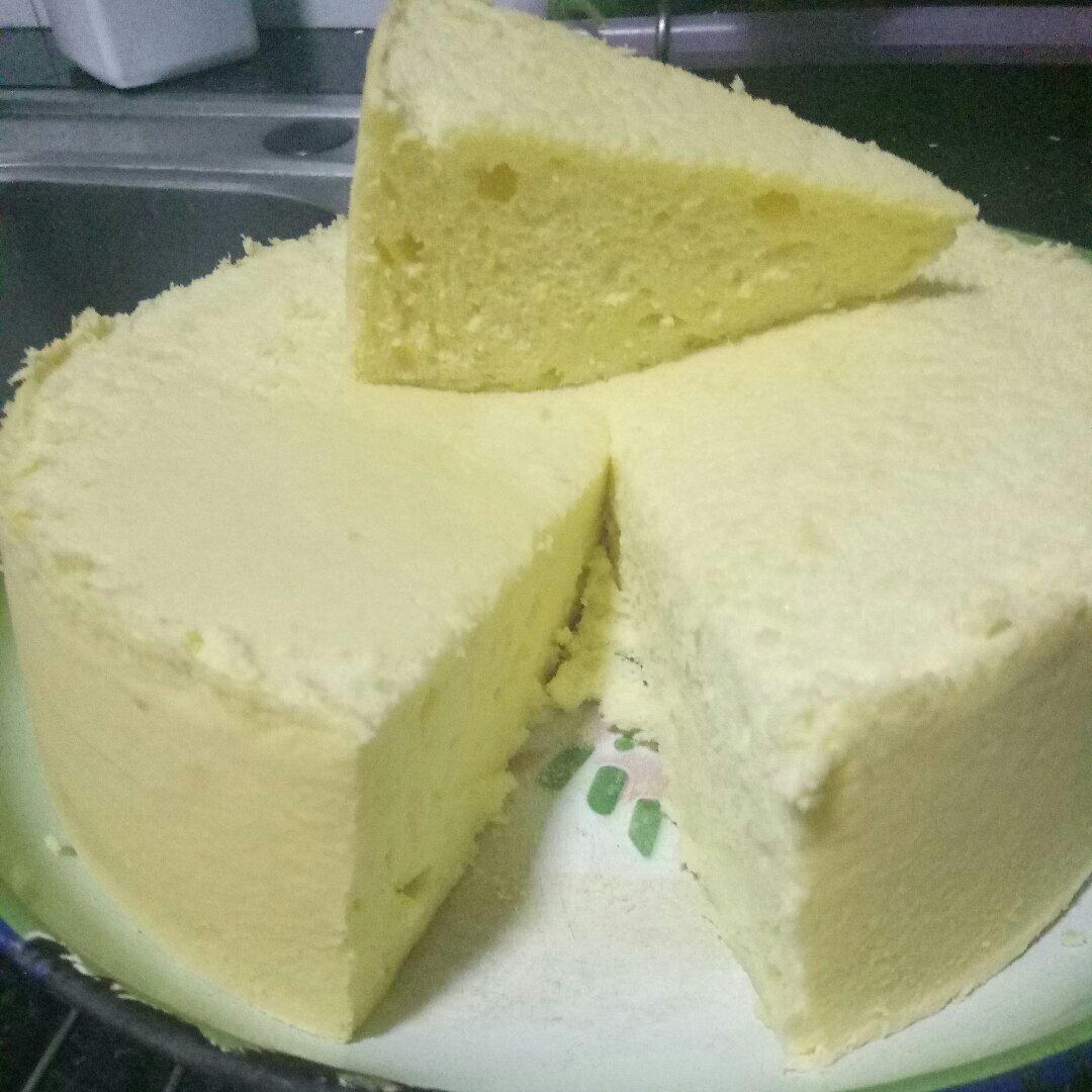 零失败戚风蒸蛋糕（8寸）可做蛋糕胚（另附红丝绒蒸蛋糕做法）