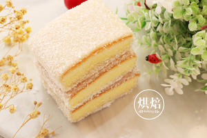 白雪椰蓉糯米糍蛋糕的做法 步骤31