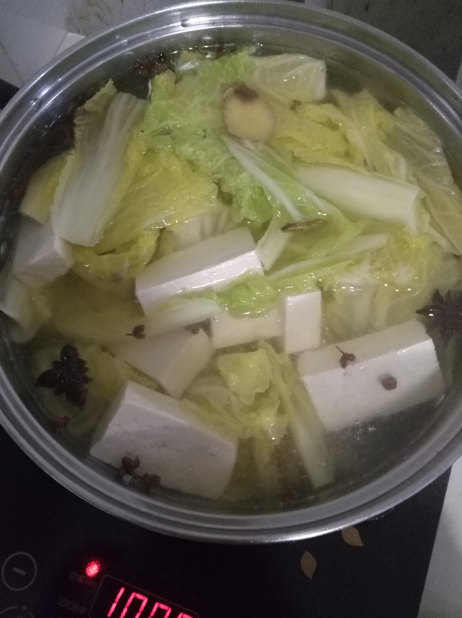 白菜炖豆腐的做法 步骤5