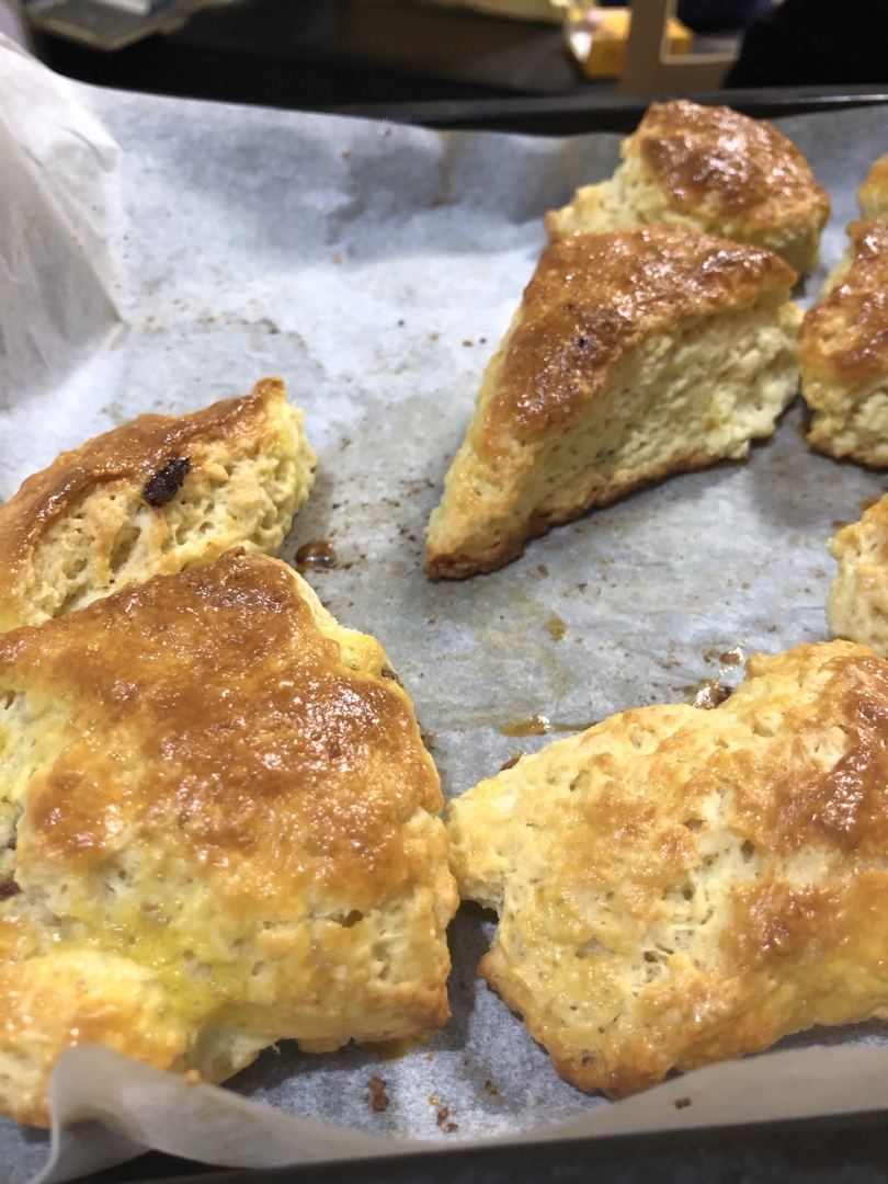 完胜星巴克的超美味酥脆司康 super easy crunched scone