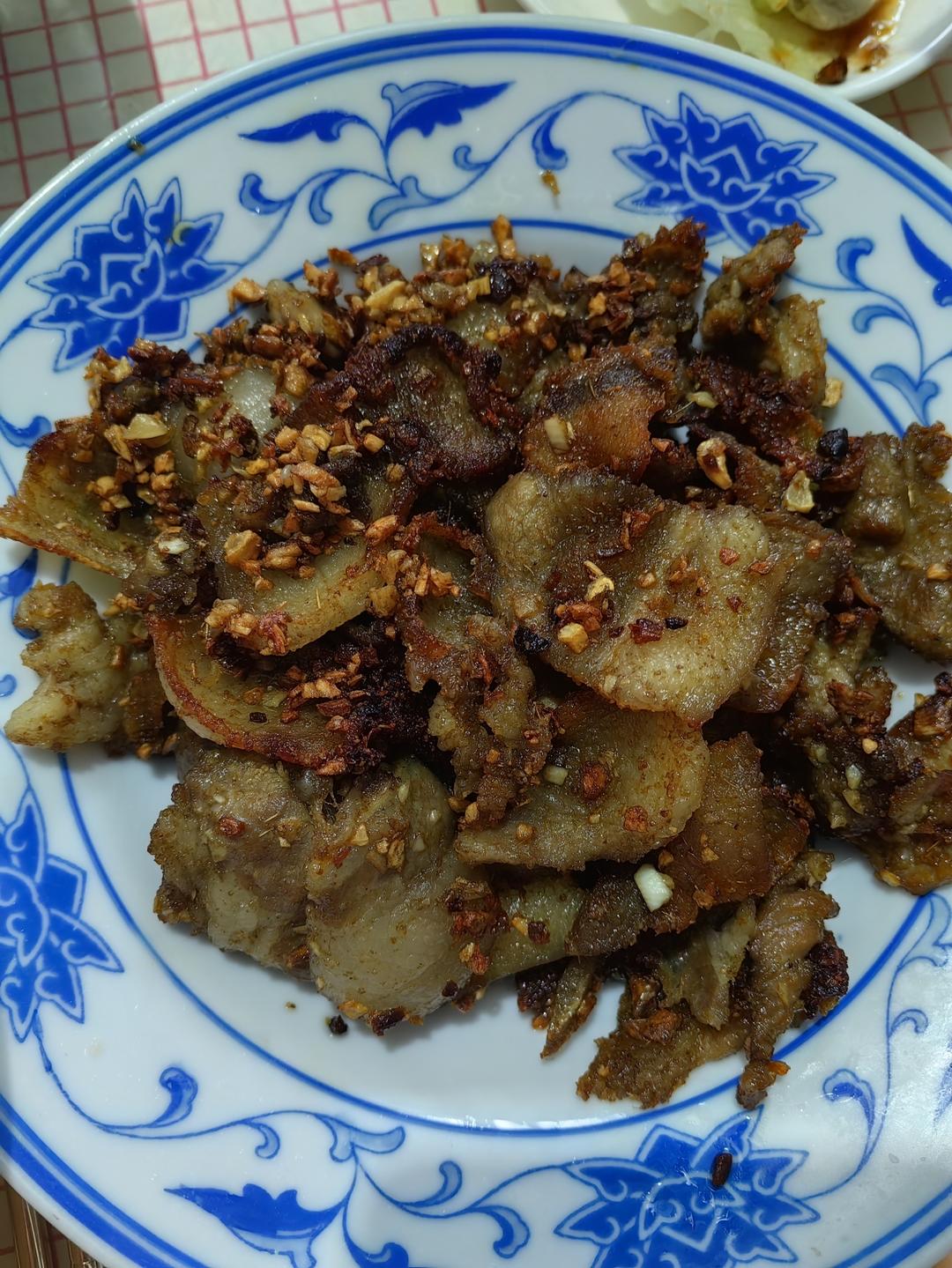 0️⃣失败‼️做法简单‼️蒜香五花肉‼️肥而不腻‼️好吃到舔手指！