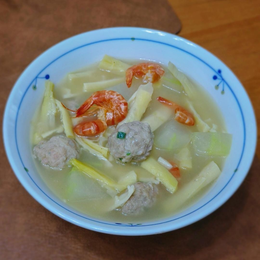 【夏日时令汤】冬瓜咸肉扁尖汤 附2种做法