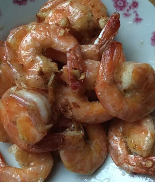 蒜蓉椒盐虾