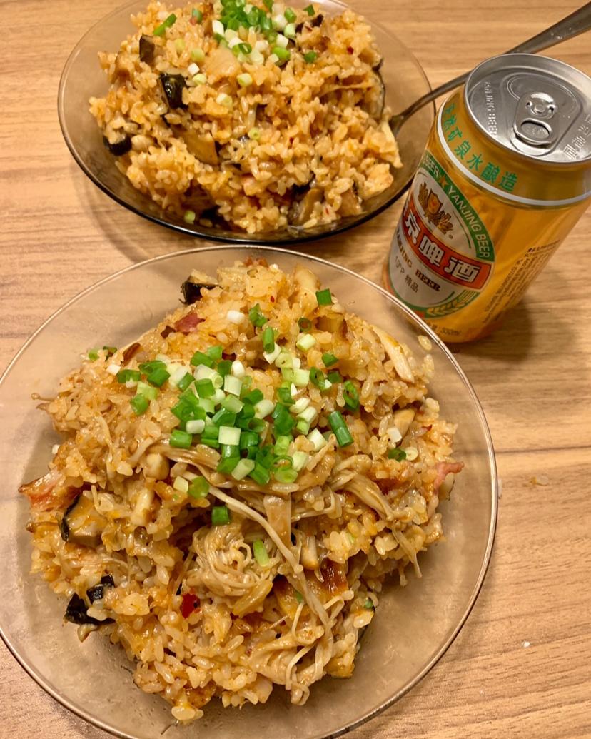 升级版辣白菜炒饭😭姜食堂同款🌟泡菜饭开出了p.o 斯密达