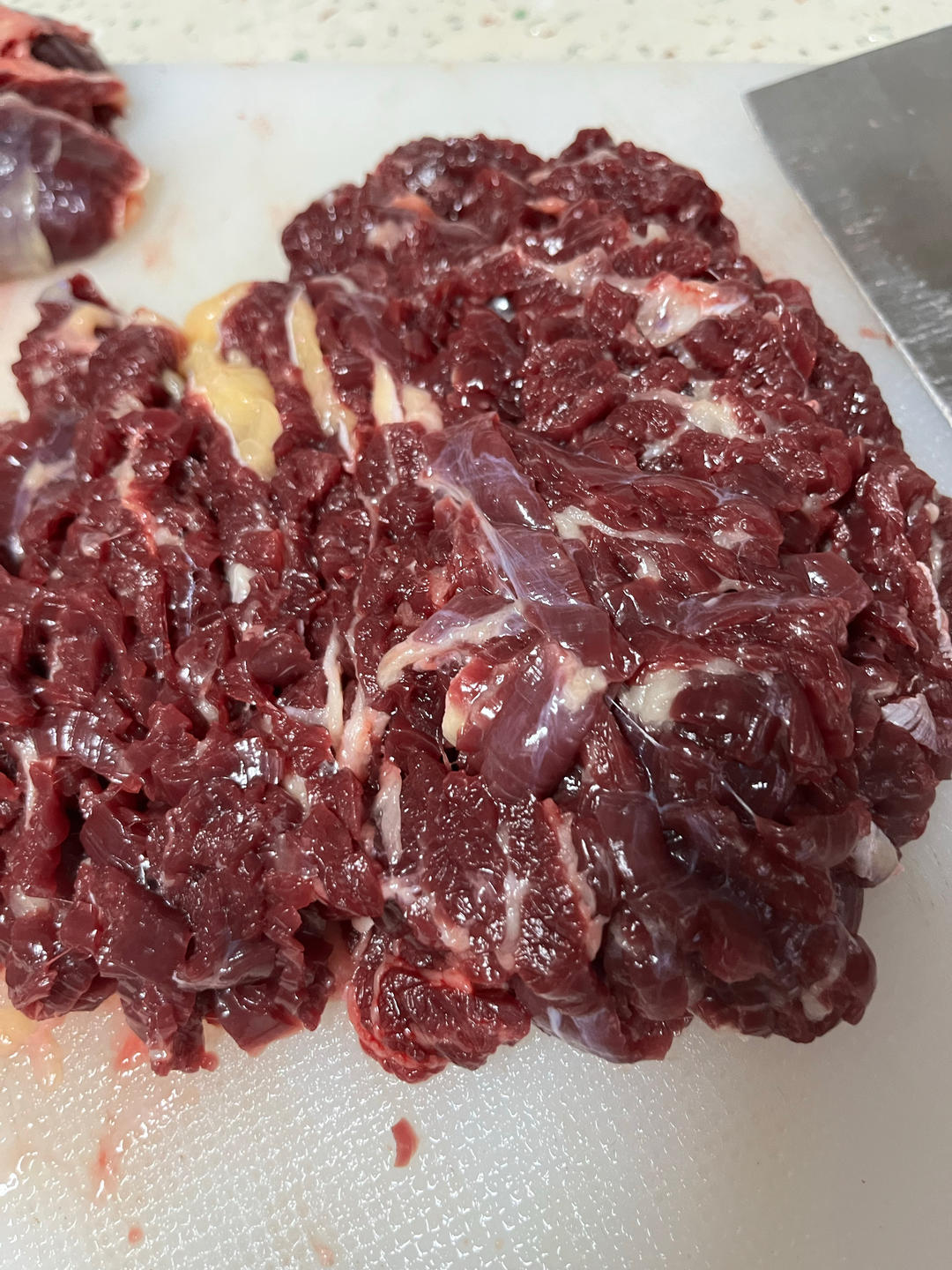 腌雪花牛肉