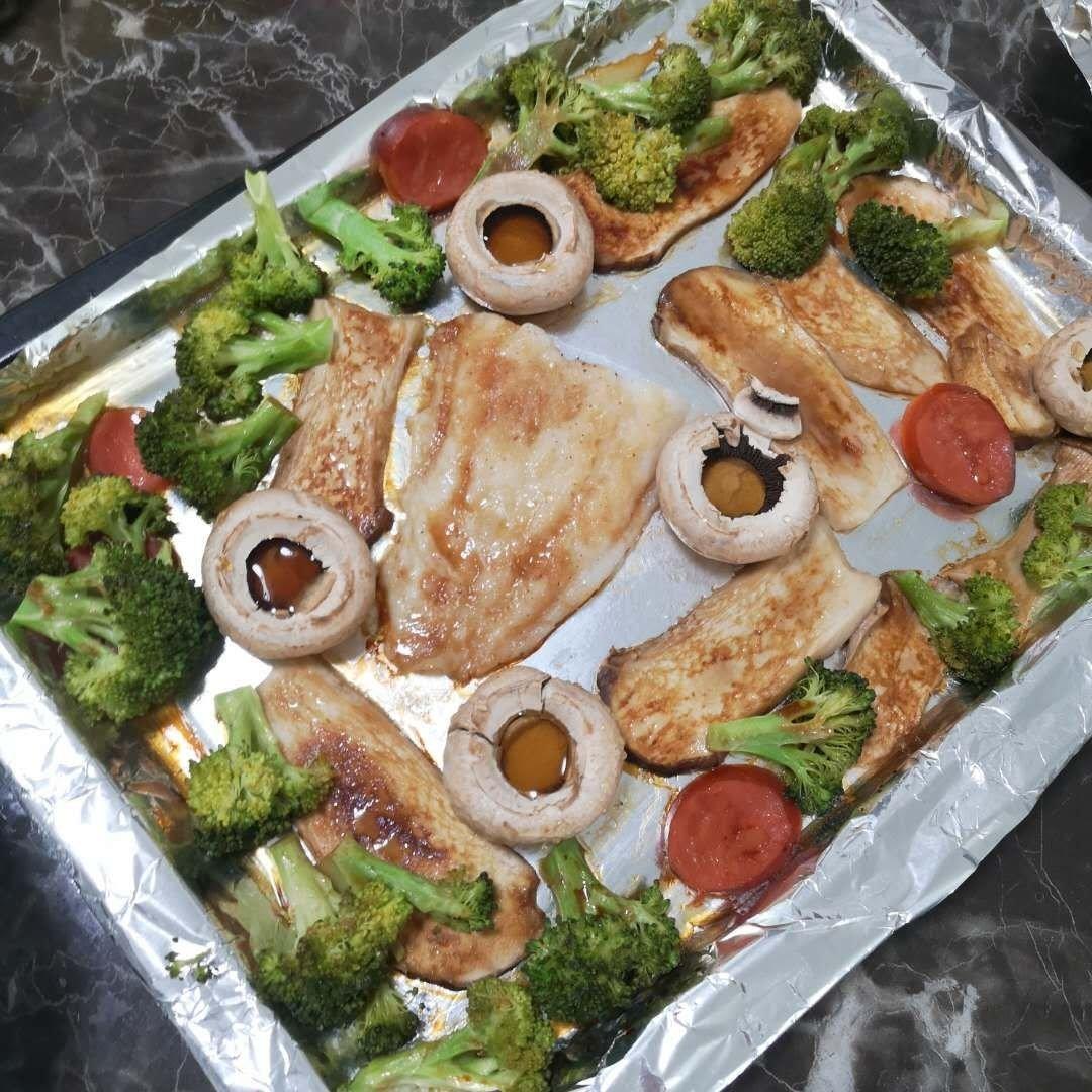 让烤箱动起来--意式香料烤龙利鱼