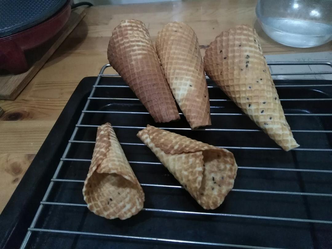 香脆可口的蛋卷卷