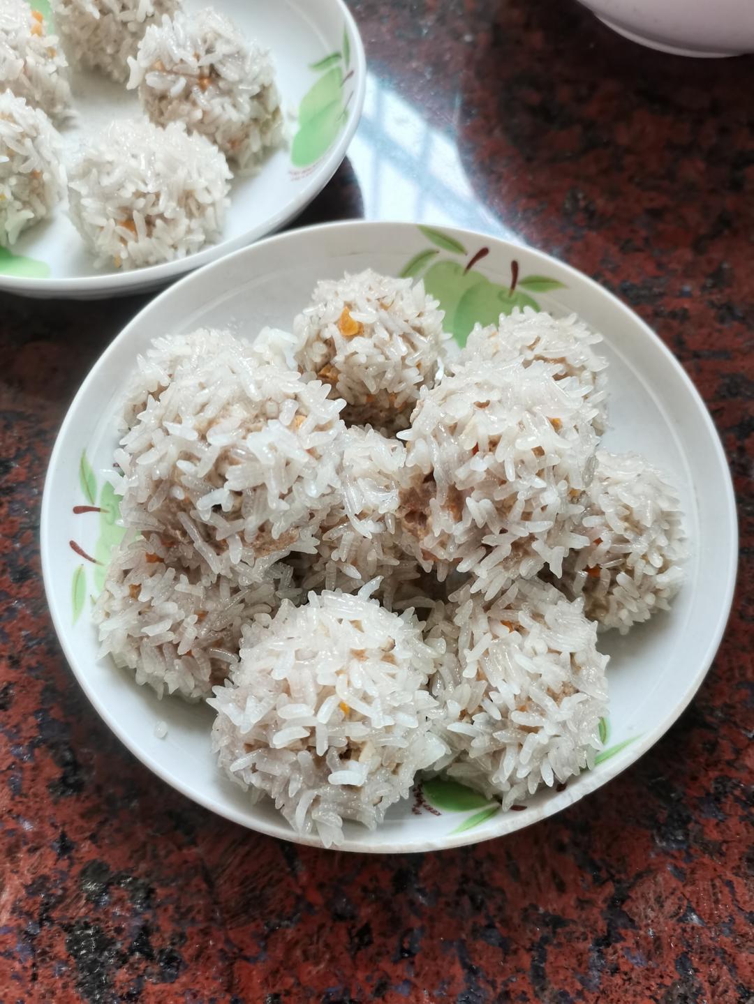 老人 小孩都爱吃的珍珠丸子