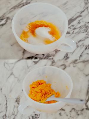 金沙咸蛋黄花卷的做法 步骤7