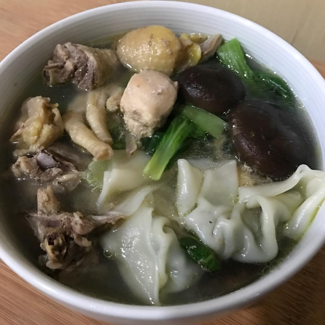 电饭锅香菇鸡汤