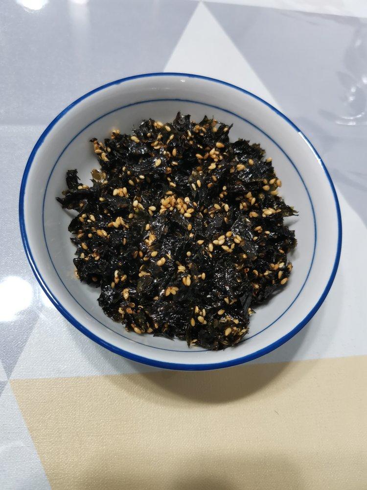 用紫菜做海苔【芝麻海苔碎】超级简单